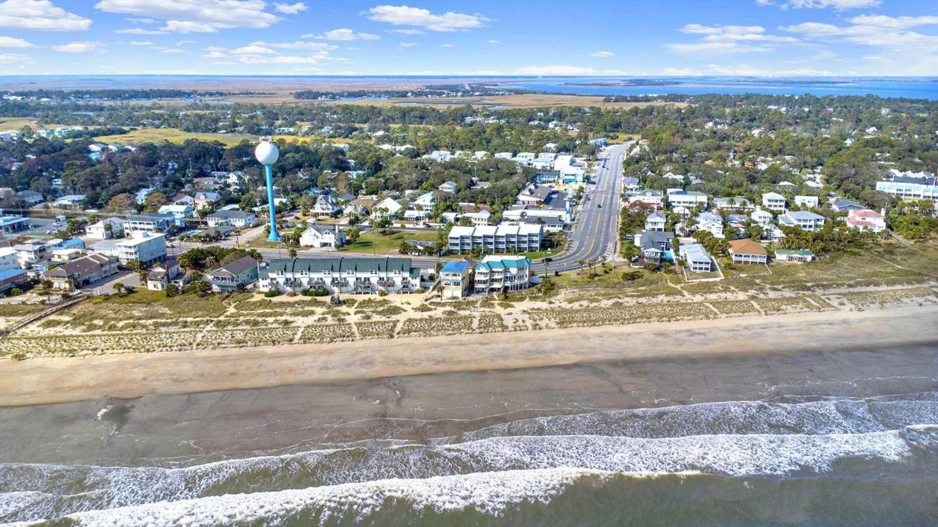 Beach Point Villas Unit E Tybee Island Exteriör bild